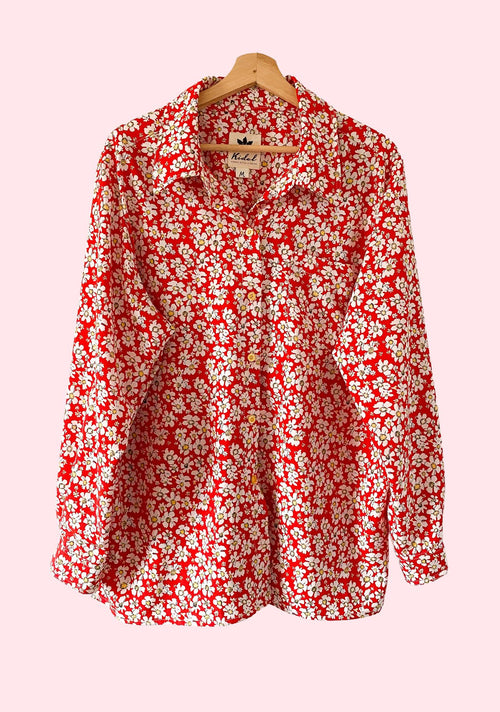 Blusa Magnolia Roja